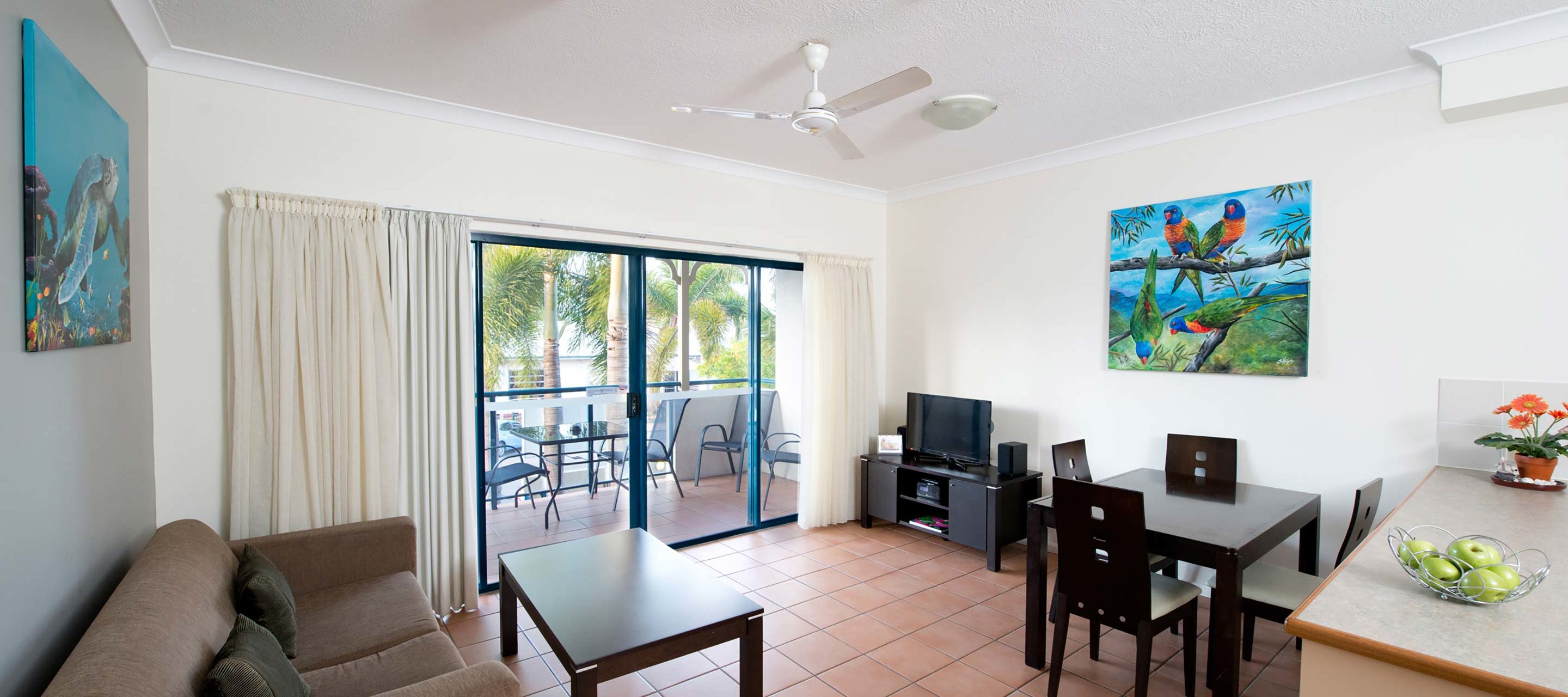 One Bedroom Apartment Lounge Area
